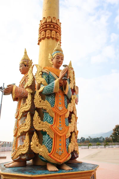 Статуя ангела в Мьянме — стоковое фото