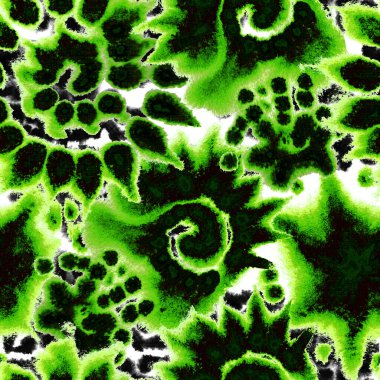 Gerçeküstü, psikedelik ıslak boya izi. Suluboya