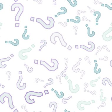 Kusursuz bir örnek. Soru işaretleri, şüphe, faq