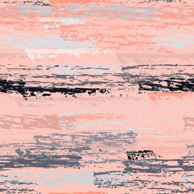 Grunge Kuru Boya Yüzeyi. Çizgili Kalem Kalemi 