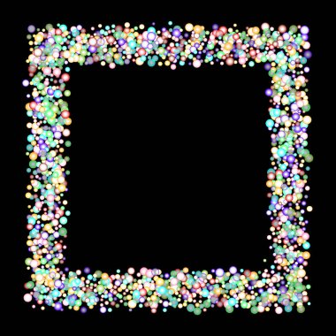 Parıldayan parlak gökkuşağı