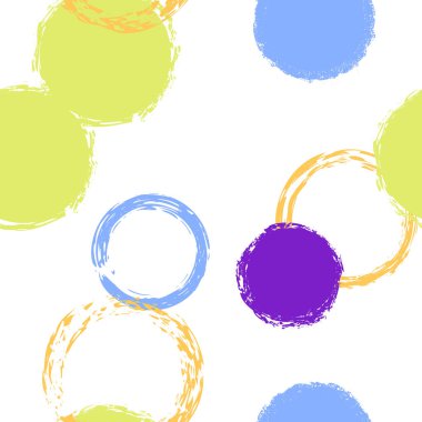 Renkli Polka Noktaları 