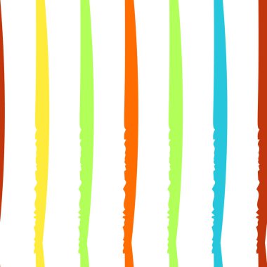 Dikey Çizgili Yaz Motifi. Modern Kusursuz Desen.