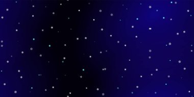 Düşen kar taneleri pürüzsüz uçuşan kar desenleri