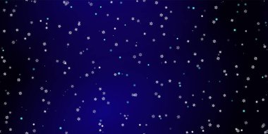 Düşen kar taneleri pürüzsüz uçuşan kar desenleri