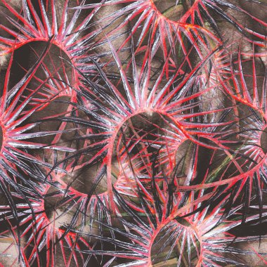 Tropik Yaprak. Bej Modern Motif. Orman Yazdırma