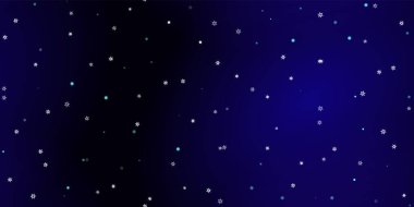 Düşen kar taneleri pürüzsüz uçuşan kar desenleri