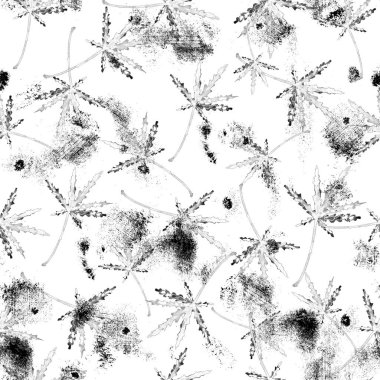 Esrar pürüzsüz suluboya deseni bırakır