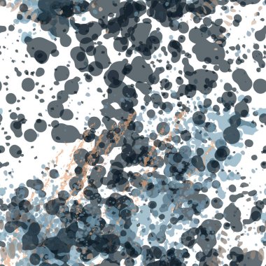 Su Sıçratma Şablonu. Moda Konsepti. 