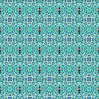 Jeo Doku Arabesk. Teal, Yeşil, Naneli Örgü. 