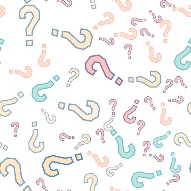 Kusursuz bir örnek. Soru işaretleri, şüphe, faq