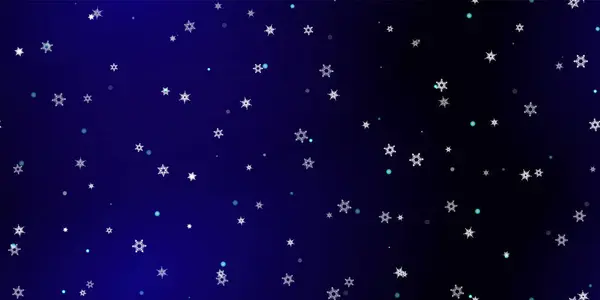 Πτώση νιφάδες χιονιού απρόσκοπτη μοτίβο που φέρουν χιόνι — Διανυσματικό Αρχείο