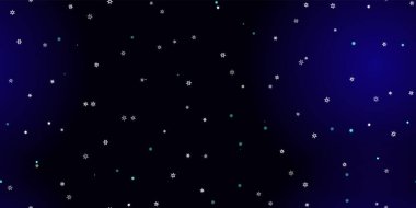 Düşen kar taneleri pürüzsüz uçuşan kar desenleri