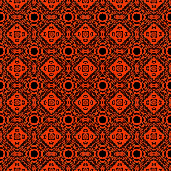 Geo Surface Medallion. Orange, Röd, Rosa matta. — Stockfoto