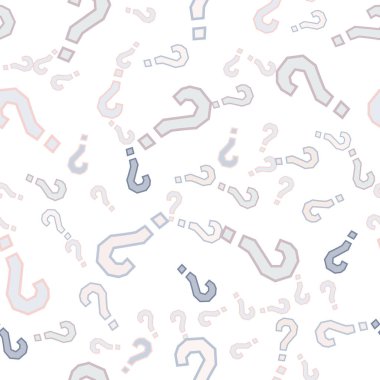 Kusursuz bir örnek. Soru işaretleri, şüphe, faq