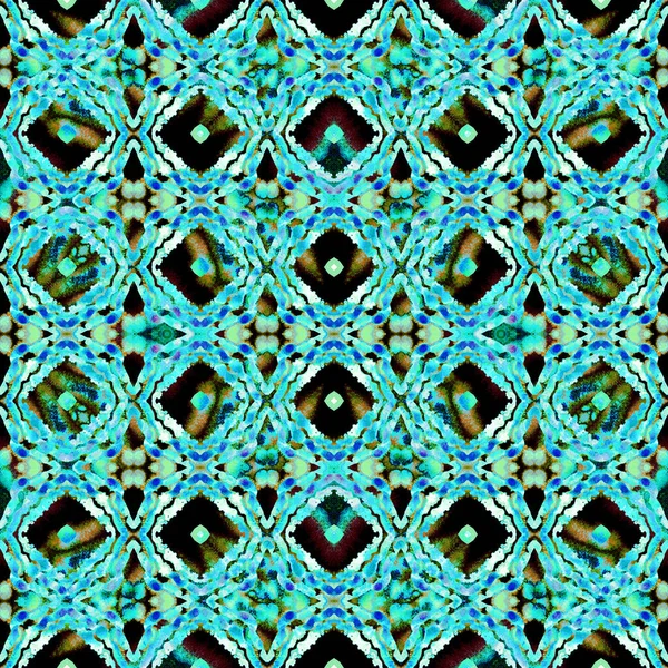 Мозаика акварельной поверхности. Tal, Green, Mint — стоковое фото