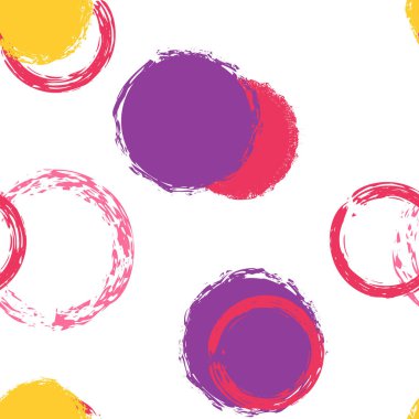 Renkli Polka Noktaları