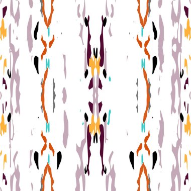 Ikat, kravat boyası. Batik, El Çekimi Süsü. Coğrafi Yüzey. Bitmek bilmeyen boyama. Bordo Gri Yerli Geleneksel Duvar Kağıdı Geometrik Örgü Shibori Tasarımı.