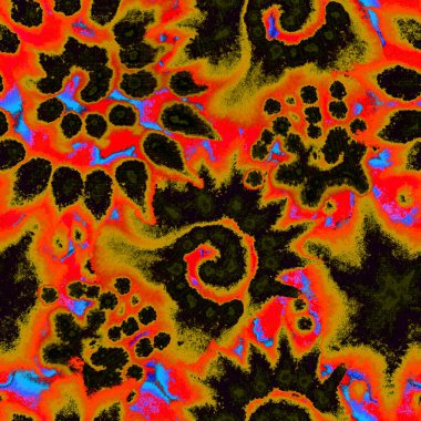 Islak ve pürüzsüz boya. Suluboya karışık resimlerle akan su sıçramaları, lekeler, noktalar, yırtık kenarlar. Tekstil, yüzey, moda, mayo ve modern tasarım için sonu gelmeyen soyut arka plan.