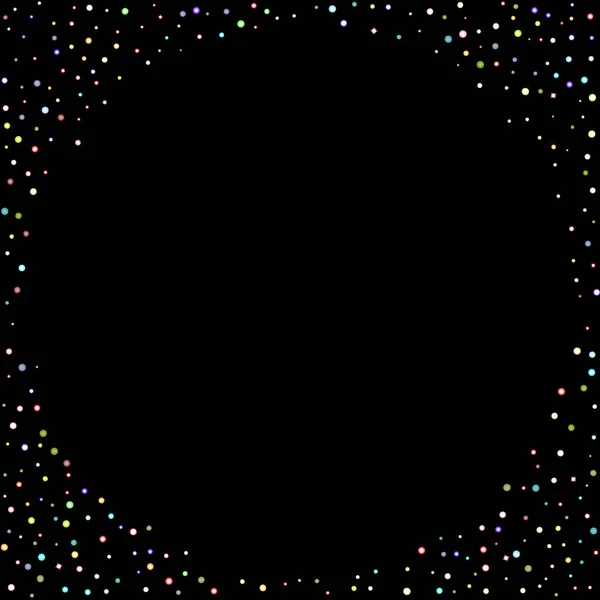 Étoiles Irisées Scintillantes Confettis Automne Étincelants Holographiques Rainbow Sprocket Shiny — Image vectorielle