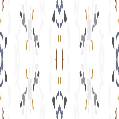 Doku, Shibori. Suluboya lekesiz desenli. Geleneksel Sanat. El boyası çizilmiş. Gri Sarı Yerli Yaz Halısı. Lekeli Geometrik Boya Süslemesi.