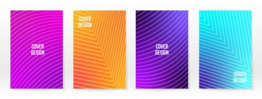 Asgari Poster. Pastel Soft. Gökkuşağı Gradyan Kümesi. Grafik Renk Arkaplanı. Bulanık ağ dokusu. Vektör Modern Banner. Soyut Parlak Duvar Kağıdı. Gradyan Teknoloji Kapağı. Mobil Şablon Tasarımı.