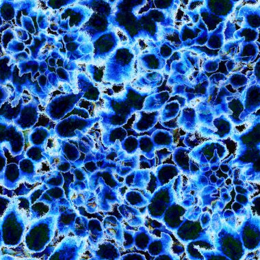 Suluboya el boyası kusursuz desen. Benekler, noktalar ve yırtık kenarlarla karıştırılmış illüstrasyon. Modern soyut arka plan. Tekstil, yüzey, moda, mayo tasarımı için sonu gelmeyen gerçeküstü desen.