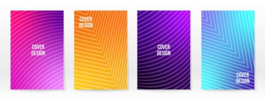 Asgari Poster. Pastel Soft. Gökkuşağı Gradyan Kümesi. Grafik Renk Arkaplanı. Bulanık ağ dokusu. Vektör Modern Banner. Soyut Parlak Duvar Kağıdı. Gradyan Teknoloji Kapağı. Mobil Şablon Tasarımı.