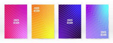 Asgari Poster. Pastel Soft. Gökkuşağı Gradyan Kümesi. Grafik Renk Arkaplanı. Bulanık ağ dokusu. Vektör Modern Banner. Soyut Parlak Duvar Kağıdı. Gradyan Teknoloji Kapağı. Mobil Şablon Tasarımı.