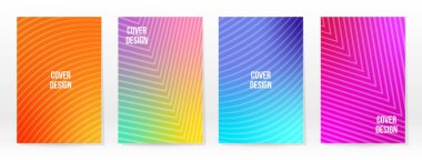 Asgari Poster. Pastel Soft. Gökkuşağı Gradyan Kümesi. Grafik Renk Arkaplanı. Bulanık ağ dokusu. Vektör Modern Banner. Soyut Parlak Duvar Kağıdı. Gradyan Teknoloji Kapağı. Mobil Şablon Tasarımı.