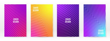 Asgari Poster. Pastel Soft. Gökkuşağı Gradyan Kümesi. Grafik Renk Arkaplanı. Bulanık ağ dokusu. Vektör Modern Banner. Soyut Parlak Duvar Kağıdı. Gradyan Teknoloji Kapağı. Mobil Şablon Tasarımı.