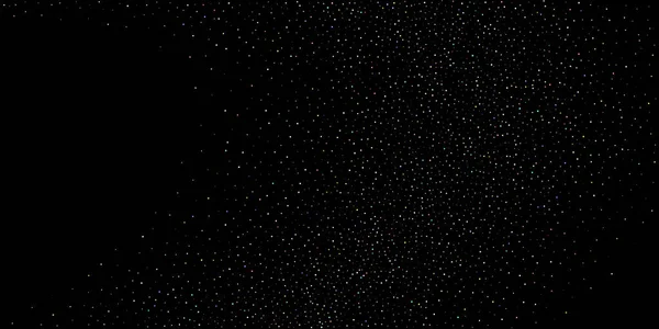 Stelle Iridescenti Glitter Olografico Sparkle Fall Confetti Pignone Arcobaleno Piccolo — Vettoriale Stock