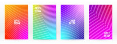 Asgari Poster. Pastel Soft. Gökkuşağı Gradyan Kümesi. Grafik Renk Arkaplanı. Bulanık ağ dokusu. Vektör Modern Banner. Soyut Parlak Duvar Kağıdı. Gradyan Teknoloji Kapağı. Mobil Şablon Tasarımı.