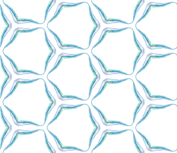 Coğrafi Baskı Kusursuz Desen Geometrik Suluboya Dokusu Etnik Kabile Baskısı — Stok fotoğraf