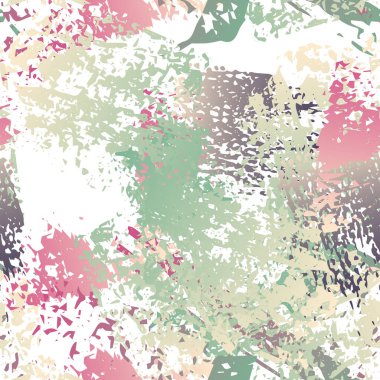 Kamuflaj deseni. Moda Konsepti. İmdat baskısı. Kestane rengi, Gri Çizim. Kirli Yüzey Tekstili. Mürekkep lekeleri. Sprey boya. Splash Blots. Sanatsal Yaratıcı Vektör Arkaplanı.