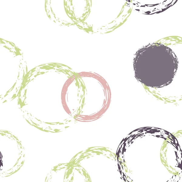 Lunares Coloridos Pastel Vector Seamless Pattern Decoración Colorida Fondo Abstracto — Archivo Imágenes Vectoriales