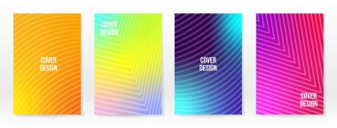 Asgari Poster. Pastel Soft. Gökkuşağı Gradyan Kümesi. Grafik Renk Arkaplanı. Bulanık ağ dokusu. Vektör Modern Banner. Soyut Parlak Duvar Kağıdı. Gradyan Teknoloji Kapağı. Mobil Şablon Tasarımı.