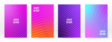 Asgari Poster. Pastel Soft. Gökkuşağı Gradyan Kümesi. Grafik Renk Arkaplanı. Bulanık ağ dokusu. Vektör Modern Banner. Soyut Parlak Duvar Kağıdı. Gradyan Teknoloji Kapağı. Mobil Şablon Tasarımı.