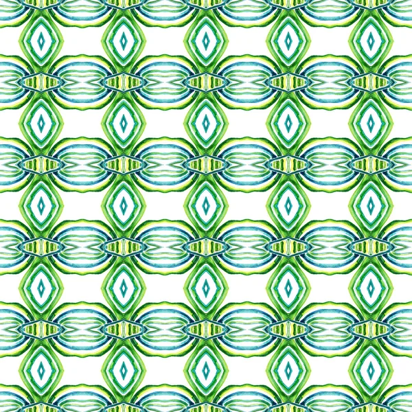 Etnická Textura Ručně Malované Talavera Azulejos Portugal Turkish Seamless Pattern — Stock fotografie