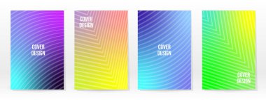 Asgari Poster. Pastel Soft. Gökkuşağı Gradyan Kümesi. Grafik Renk Arkaplanı. Bulanık ağ dokusu. Vektör Modern Banner. Soyut Parlak Duvar Kağıdı. Gradyan Teknoloji Kapağı. Mobil Şablon Tasarımı.