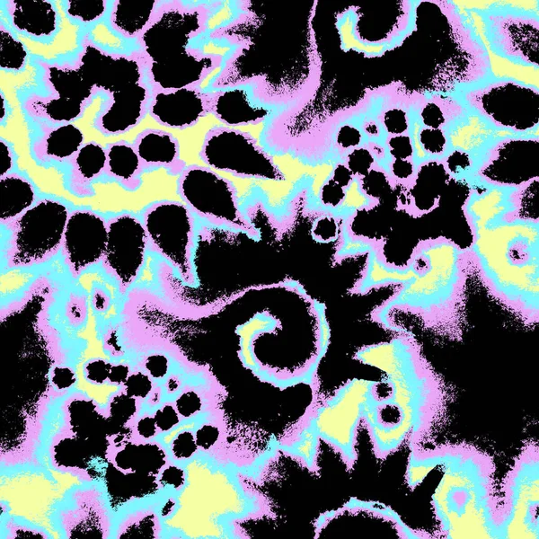 Aquarell Von Hand Bemalt Nahtlose Muster Gemischte Illustration Mit Flecken — Stockfoto