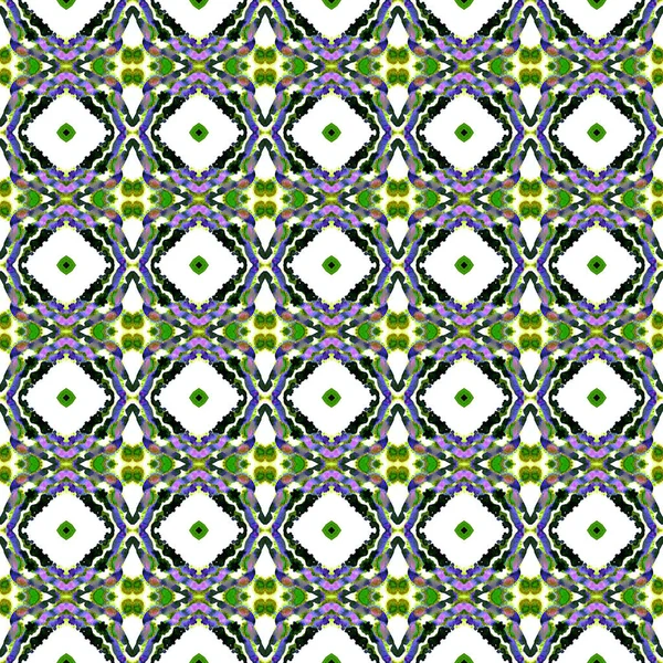 Etnisk Textur Prydnad Teal Green Myntduken Talavera Azulejos Print Portugal — Stockfoto