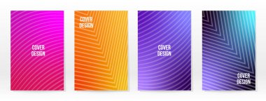 Asgari Poster. Pastel Soft. Gökkuşağı Gradyan Kümesi. Grafik Renk Arkaplanı. Bulanık ağ dokusu. Vektör Modern Banner. Soyut Parlak Duvar Kağıdı. Gradyan Teknoloji Kapağı. Mobil Şablon Tasarımı.