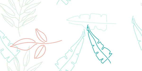 모티프 모티프 선착장이다 프린트 여름의 안개없는 반사기를 배경으로 예술적 식물학적 — 스톡 벡터