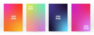 Asgari Poster. Pastel Soft. Gökkuşağı Gradyan Kümesi. Grafik Renk Arkaplanı. Bulanık ağ dokusu. Vektör Modern Banner. Soyut Parlak Duvar Kağıdı. Gradyan Teknoloji Kapağı. Mobil Şablon Tasarımı.