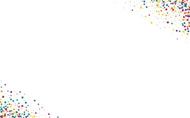 Gökkuşağı Parıltısı Uçan Beyaz Arkaplan. Noel 