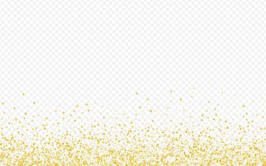 Altın Parçalar Lüks Şeffaf Arkaplan. Zengin 