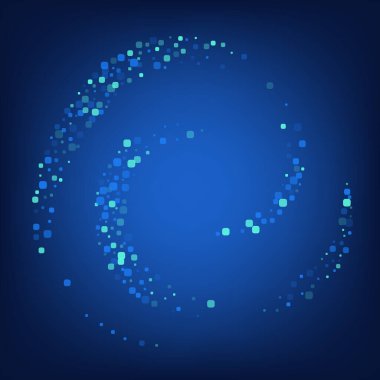 Turkuaz Rhombus Davetiyesi Mavi Vektör 