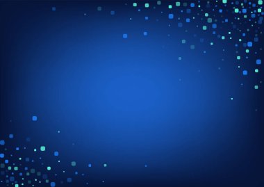 Mavi Karnaval Mavi Vektör Arkaplanı. 