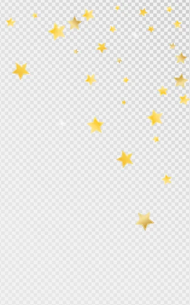 Жовті яскраві зірки Вектор прозорий — стоковий вектор